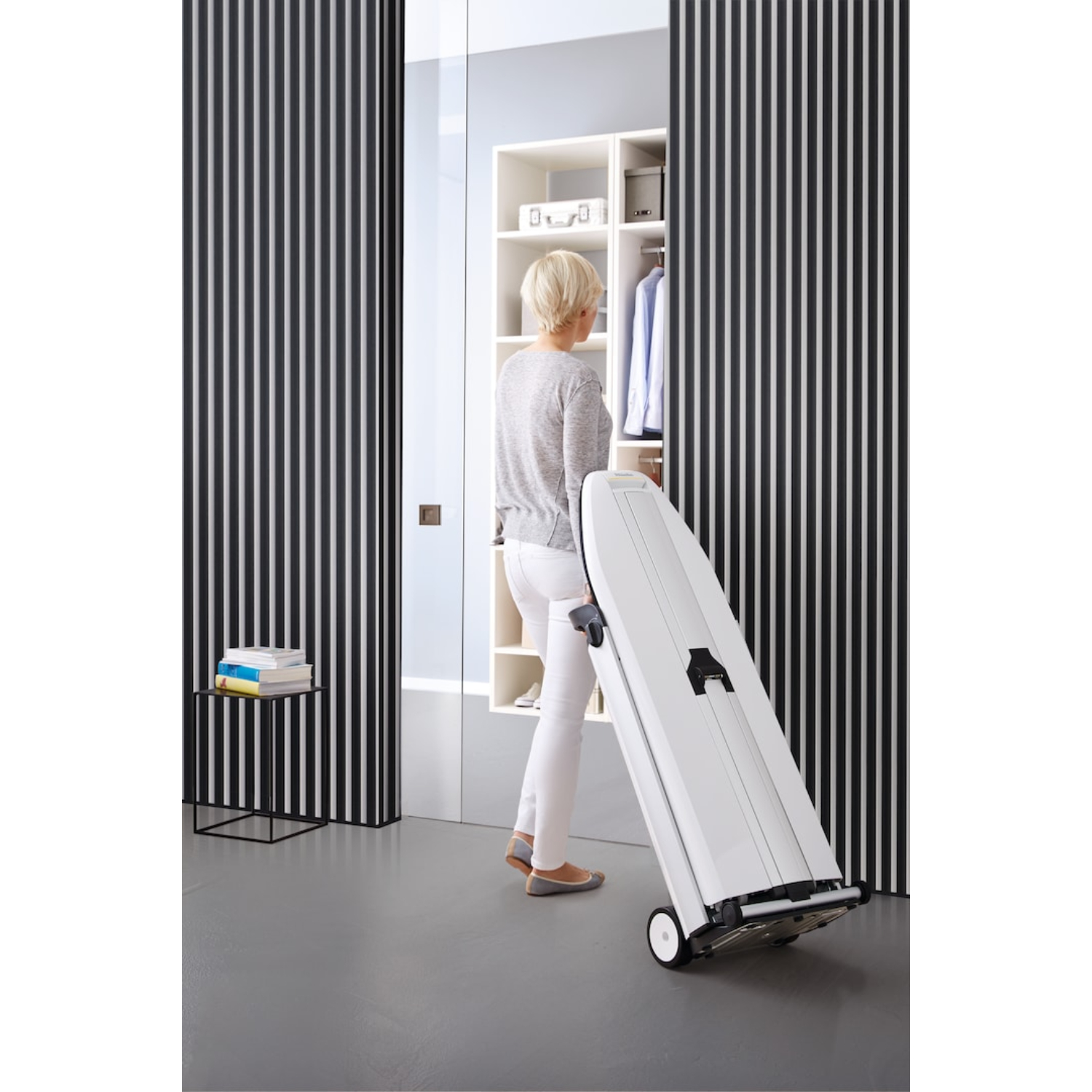 Гладильная система Miele B 4847 FashionMaster BlackberryRed/Lotus White, ежевика красная/белый лотос в TehnoAdept