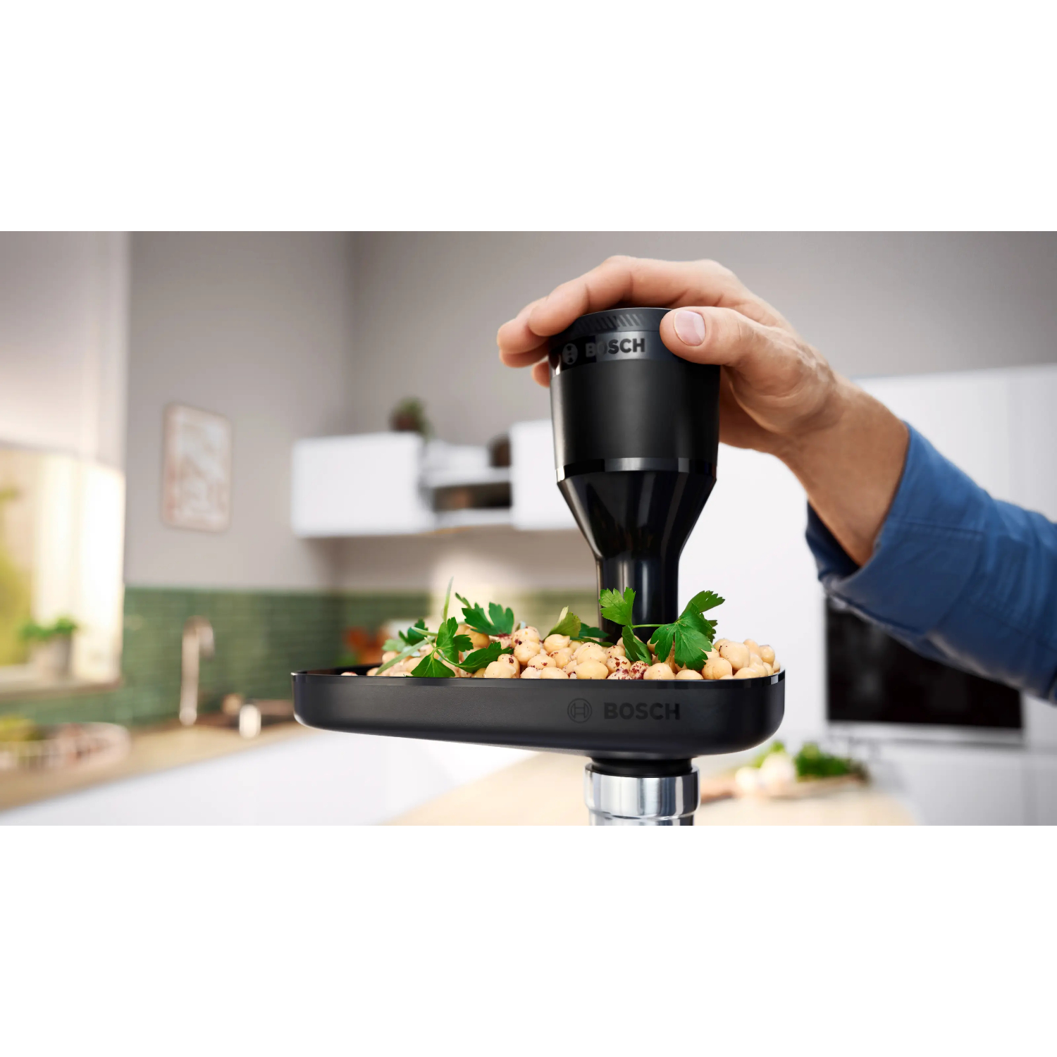Мясорубка электрическая Bosch MFWS440B, черный в TehnoAdept