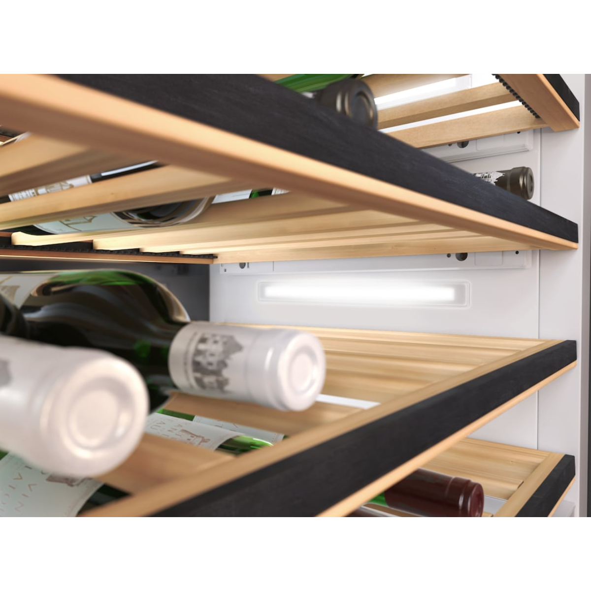 Винный шкаф встраиваемый Miele KWT 2672 ViS, черный/стеклянная дверь в TehnoAdept