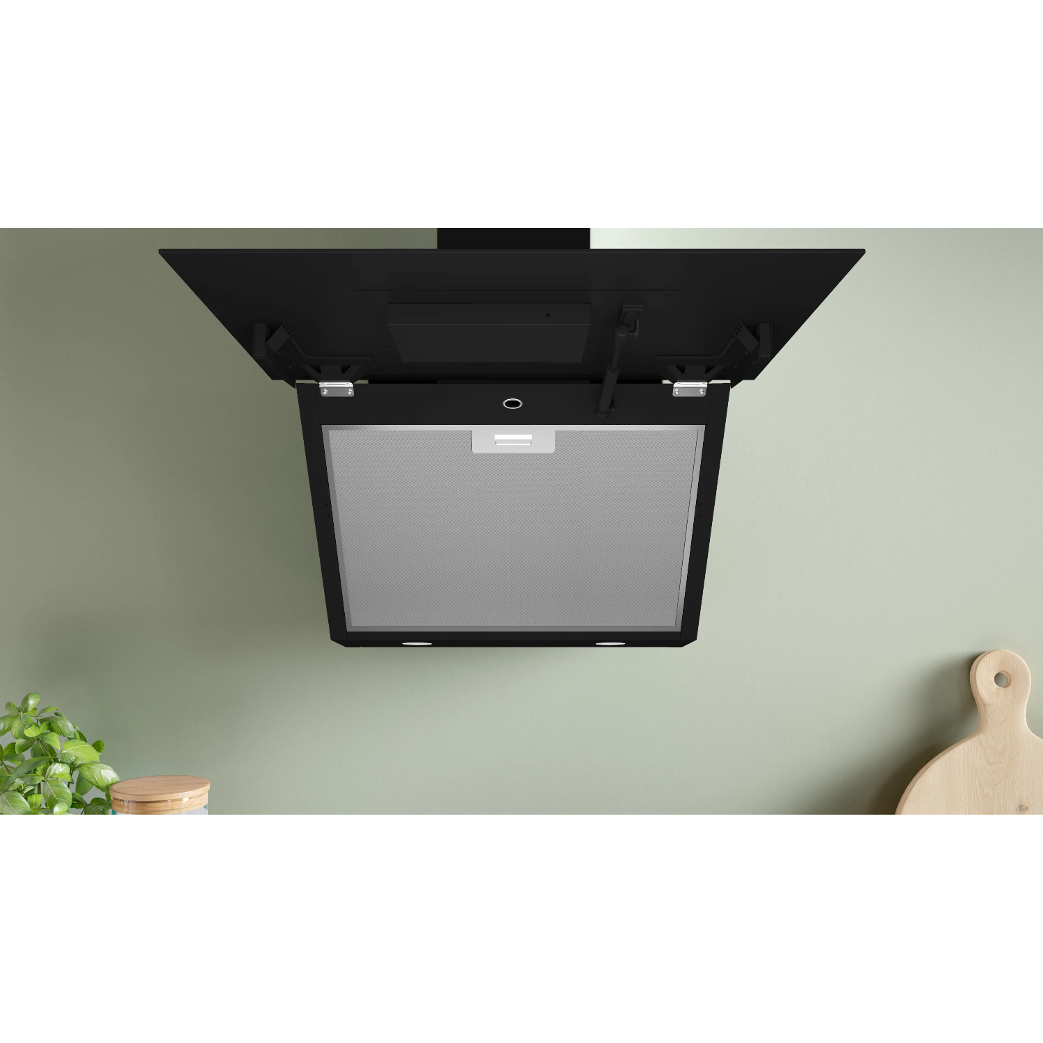 Вытяжка наклонная Bosch DWK67PJ60T, черный в TehnoAdept