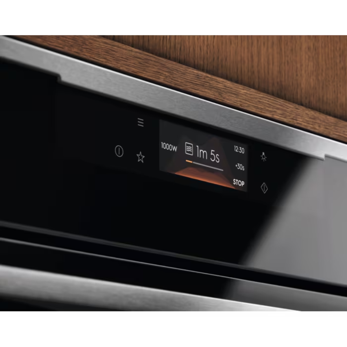 Микроволновая печь встраиваемая Electrolux KVMBE09X, черный в TehnoAdept