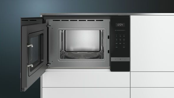 Микроволновая печь встраиваемая Siemens BF525LMS0, черный/серебристый в TehnoAdept