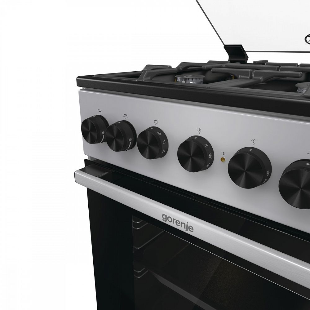 Плита комбинированная Gorenje GK5B44SF, серебристый в TehnoAdept