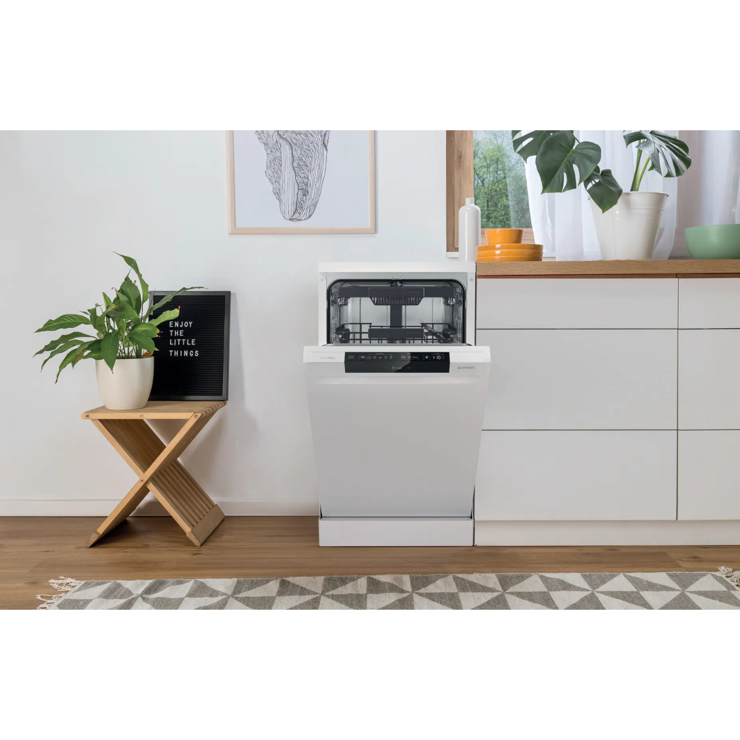 Посудомоечная машина Gorenje GS541D10W, белый в TehnoAdept