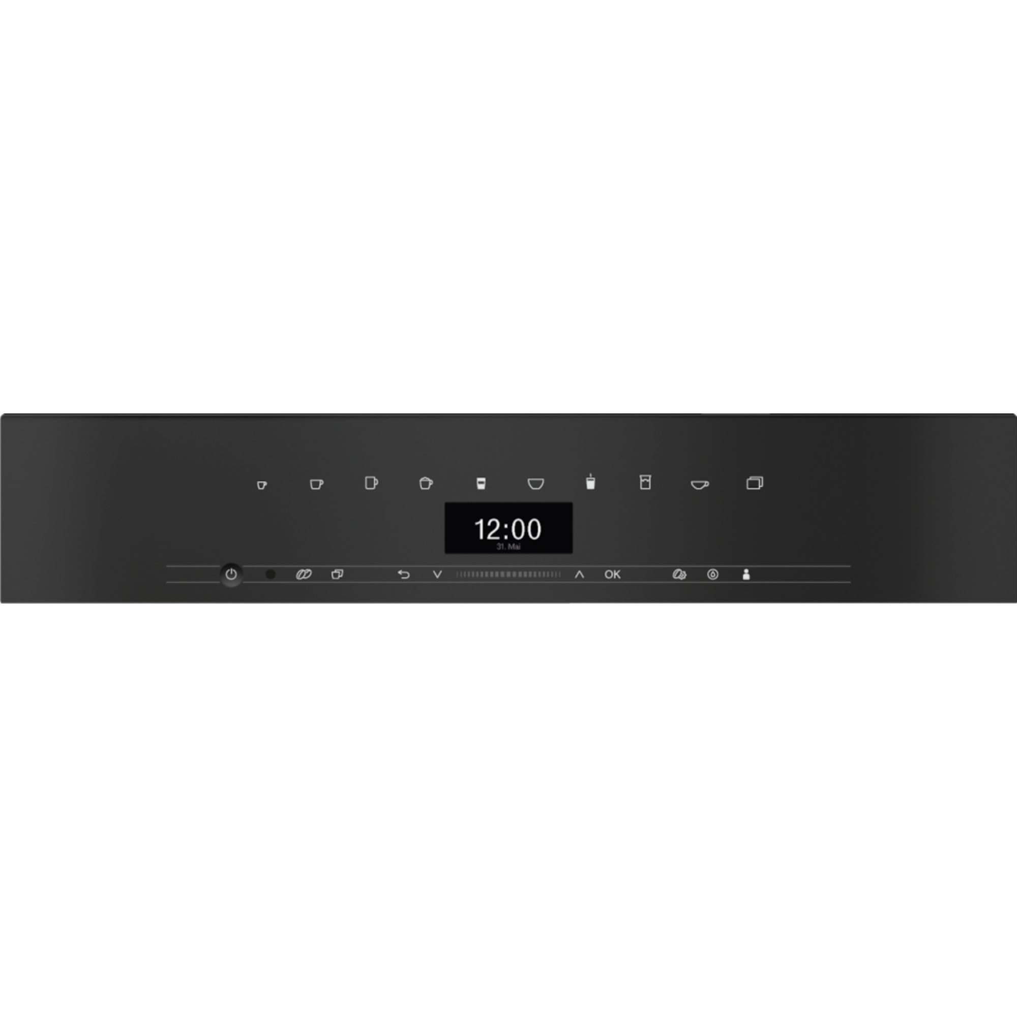 Кофемашина автоматическая встраиваемая Miele CVA 7440 125 Gala Ed OBSW/MATT Obsidian Black Matt в TehnoAdept