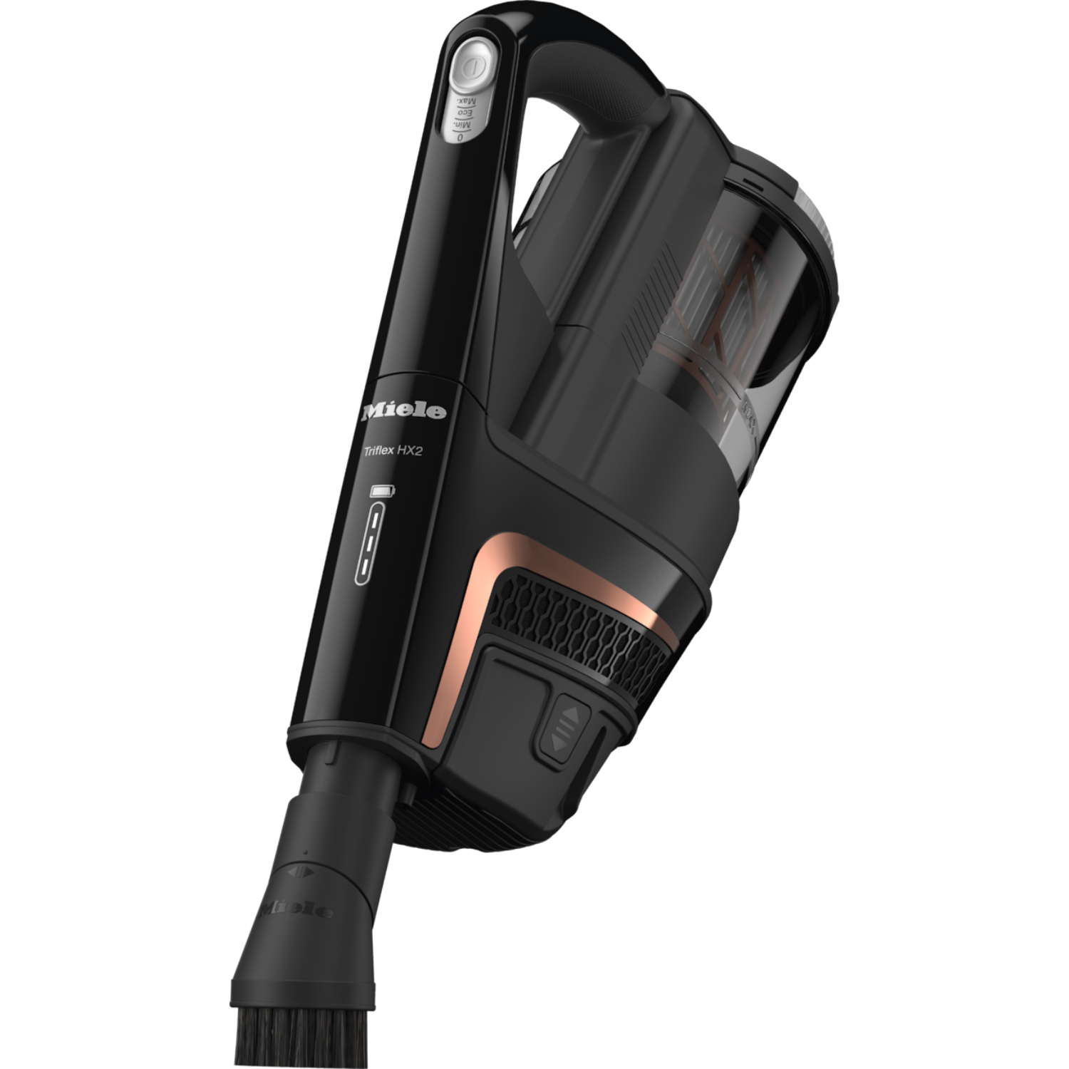 Пылесос вертикальный Miele Triflex HX2 Runner OBSW Obsidian Black, черный обсидиан в TehnoAdept