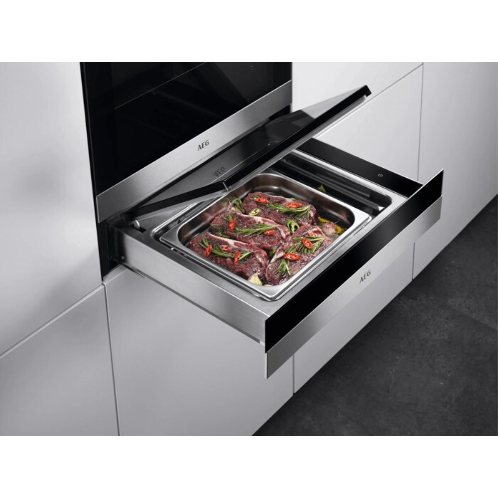Вакууматор встраиваемый AEG KDK911423M, черный/ нержавеющая сталь в TehnoAdept