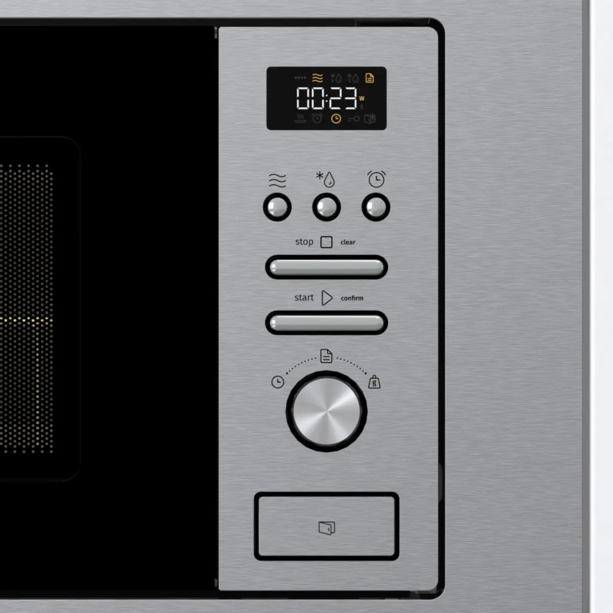 Микроволновая печь встраиваемая Gorenje BM201AG1X, нержавеющая сталь в TehnoAdept