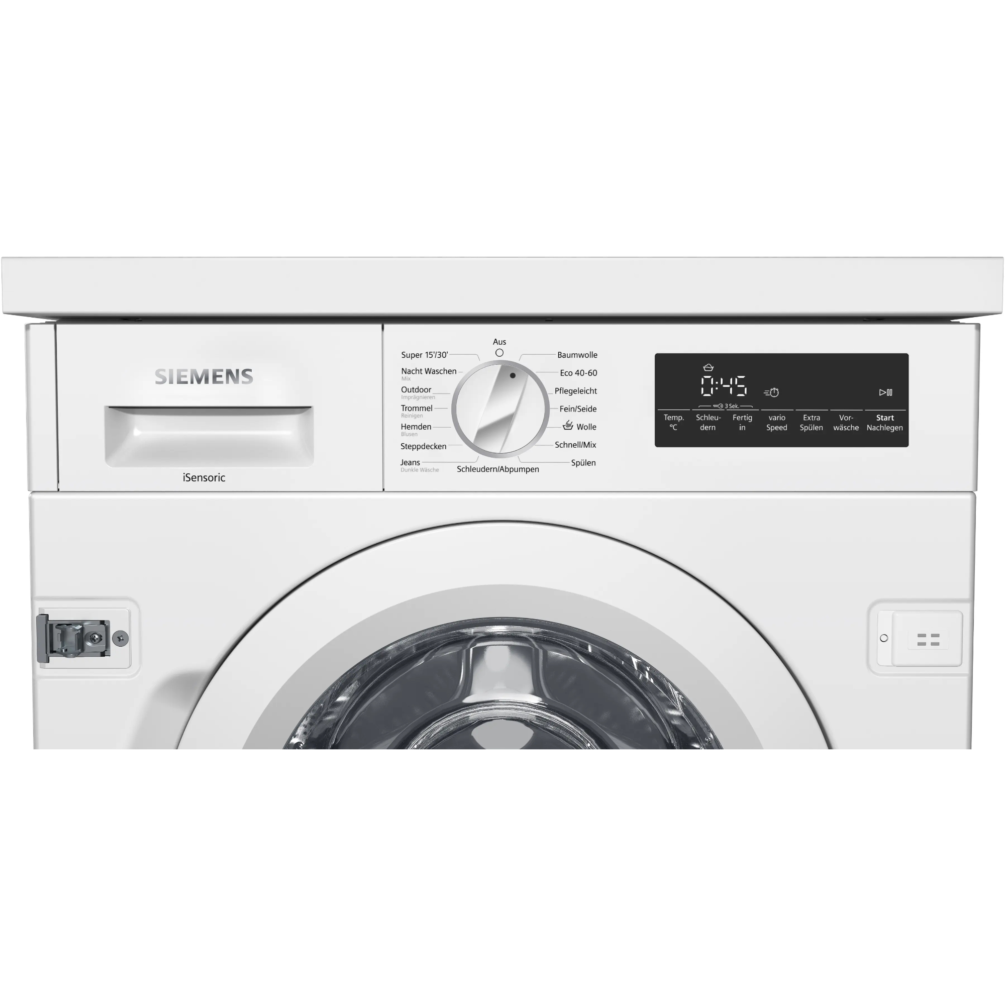 Стиральная машина встраиваемая Siemens WI14W443, белый в TehnoAdept