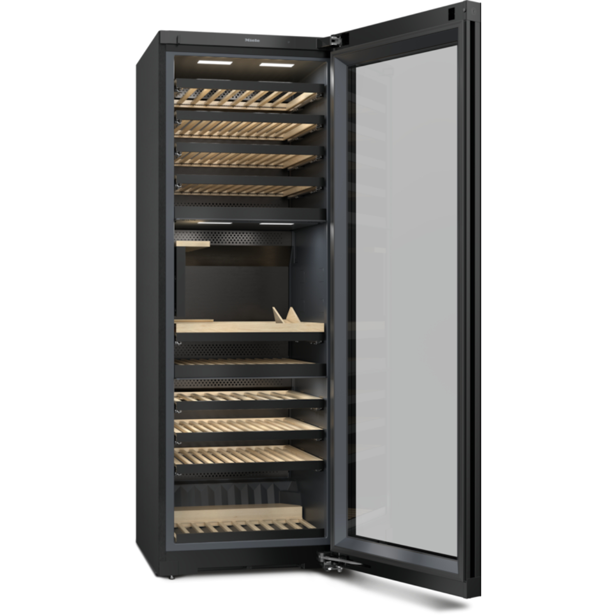 Винный шкаф Miele KWT 4999 F OBSW Obsidian Black/Glass, черный обсидиан/стекло в TehnoAdept