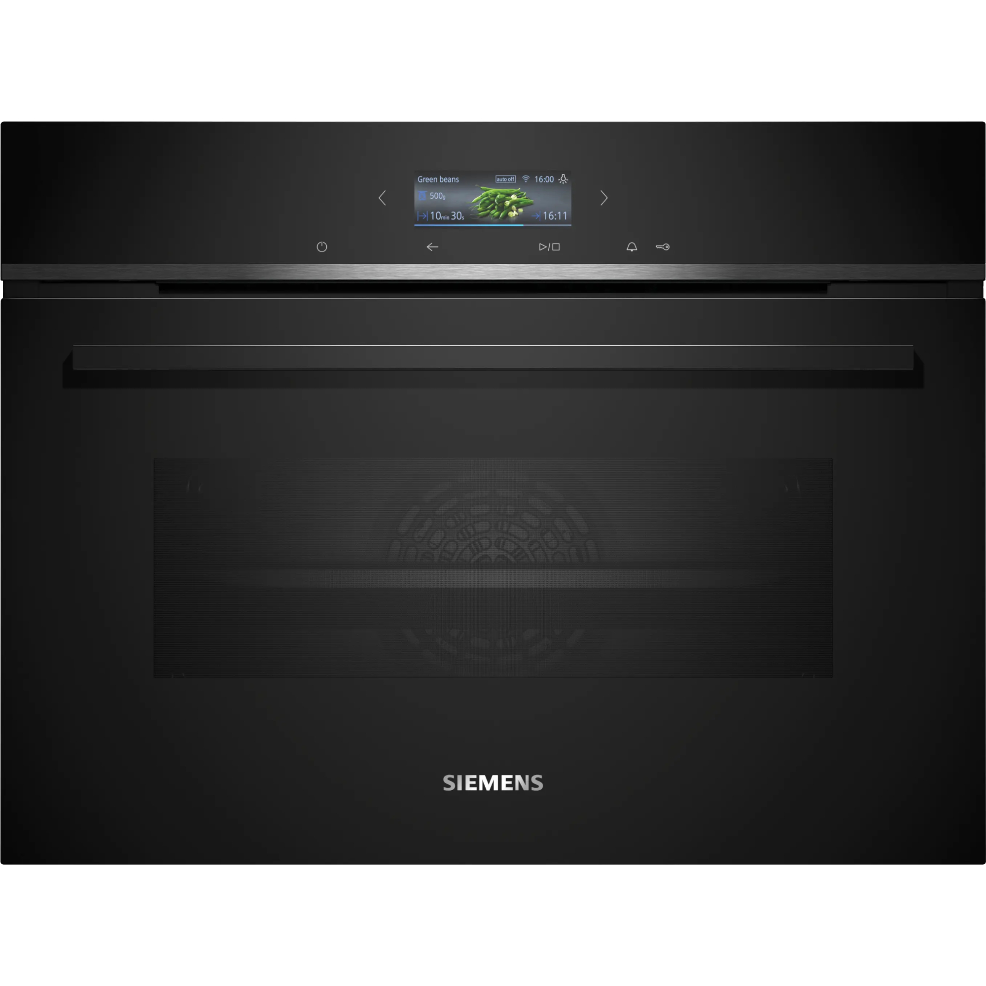 Духовой шкаф электрический Siemens CB734G1B1, черный в TehnoAdept