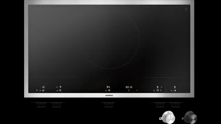 Варочная панель индукционная Gaggenau VI492115, черный/нержавеющая сталь в TehnoAdept