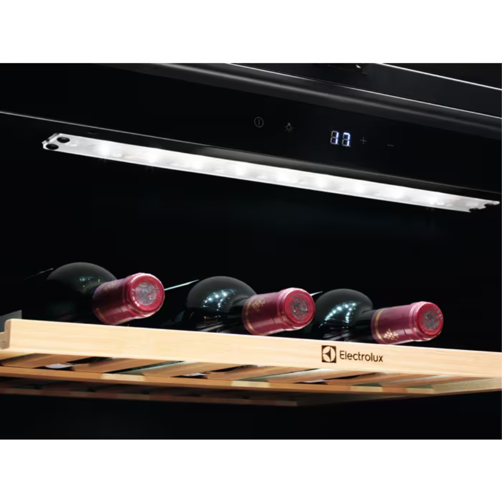 Винный шкаф встраиваемый Electrolux EWS4052B5B, черный в TehnoAdept