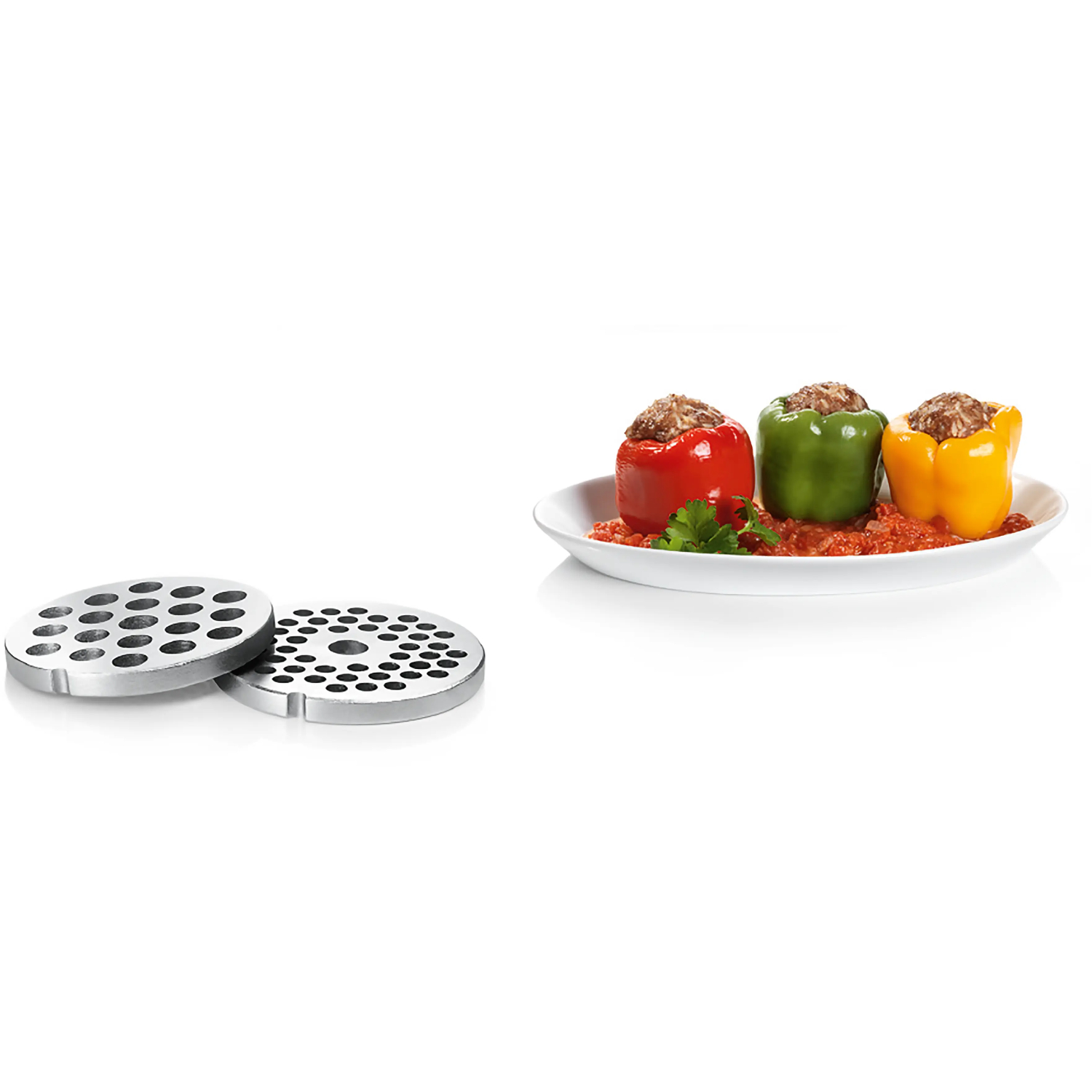 Мясорубка электрическая Bosch MFW45020, белый/серый в TehnoAdept