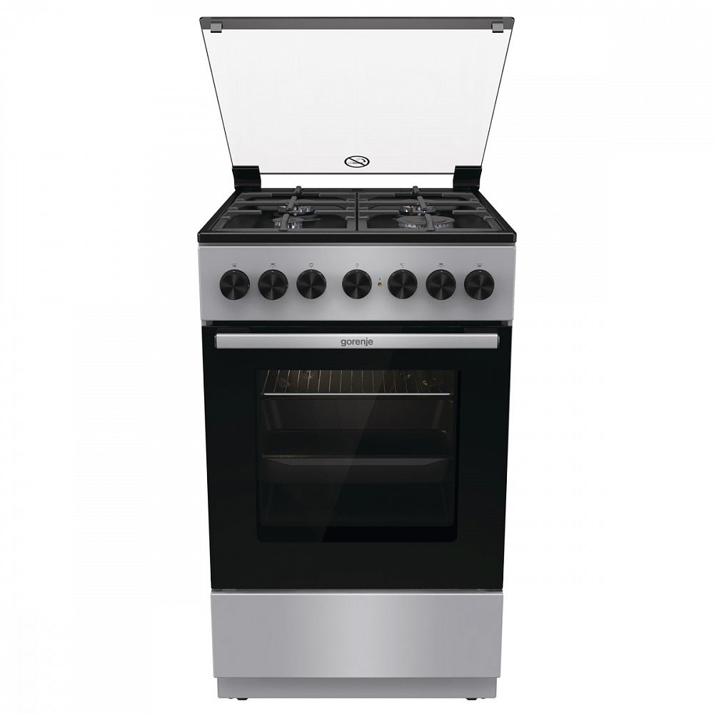 Плита комбинированная Gorenje GK5B44SF, серебристый в TehnoAdept