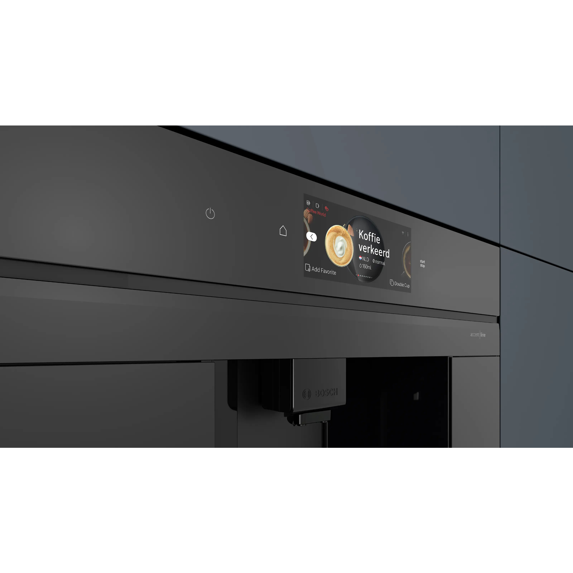 Кофемашина автоматическая встраиваемая Bosch CTL9181D0, черный в TehnoAdept