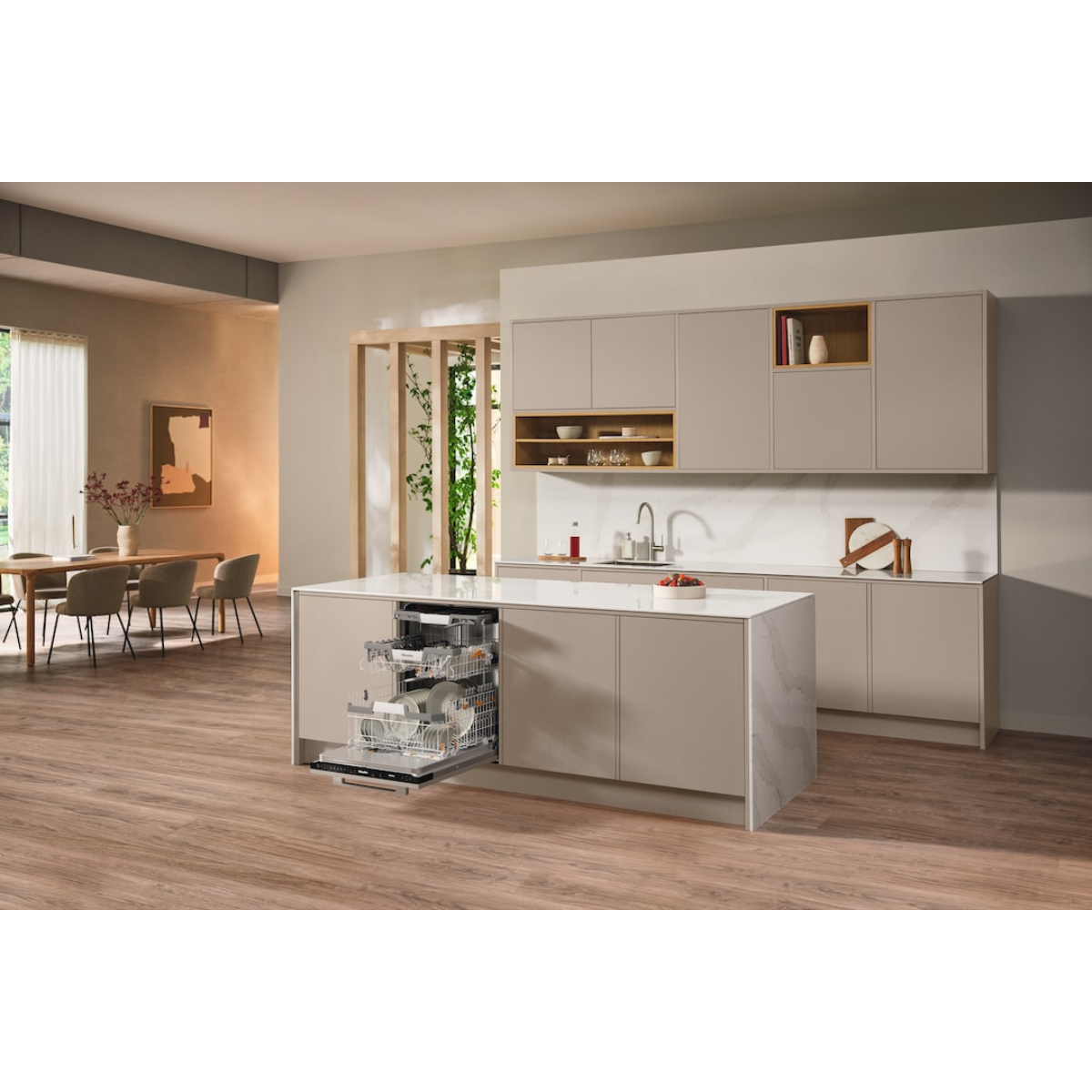 Посудомоечная машина встраиваемая Miele G 7658 SCVi XXL AutoDos OBSW Obsidian Black, черный обсидиан в TehnoAdept