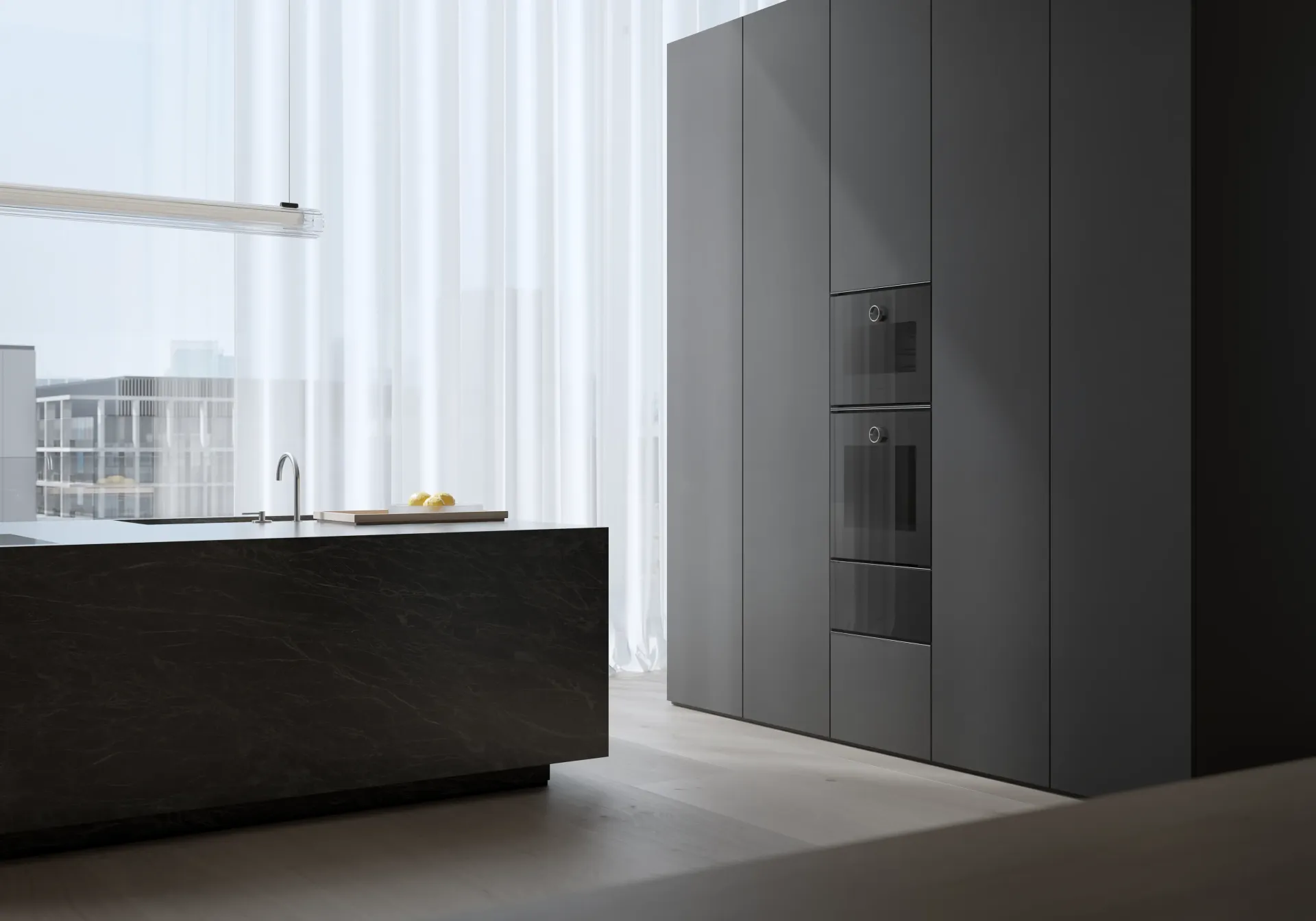 Пароварка встраиваемая Gaggenau GS221100, черный в TehnoAdept