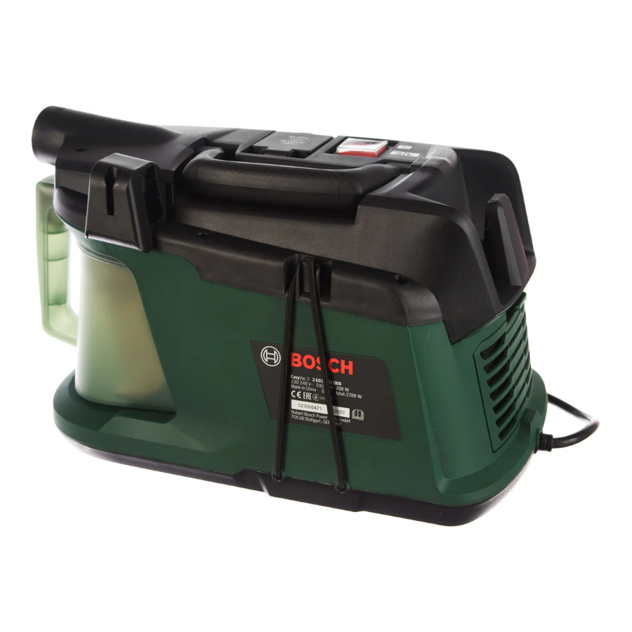 Пылесос строительный Bosch EasyVac 3 (06033D1000), зеленый в TehnoAdept
