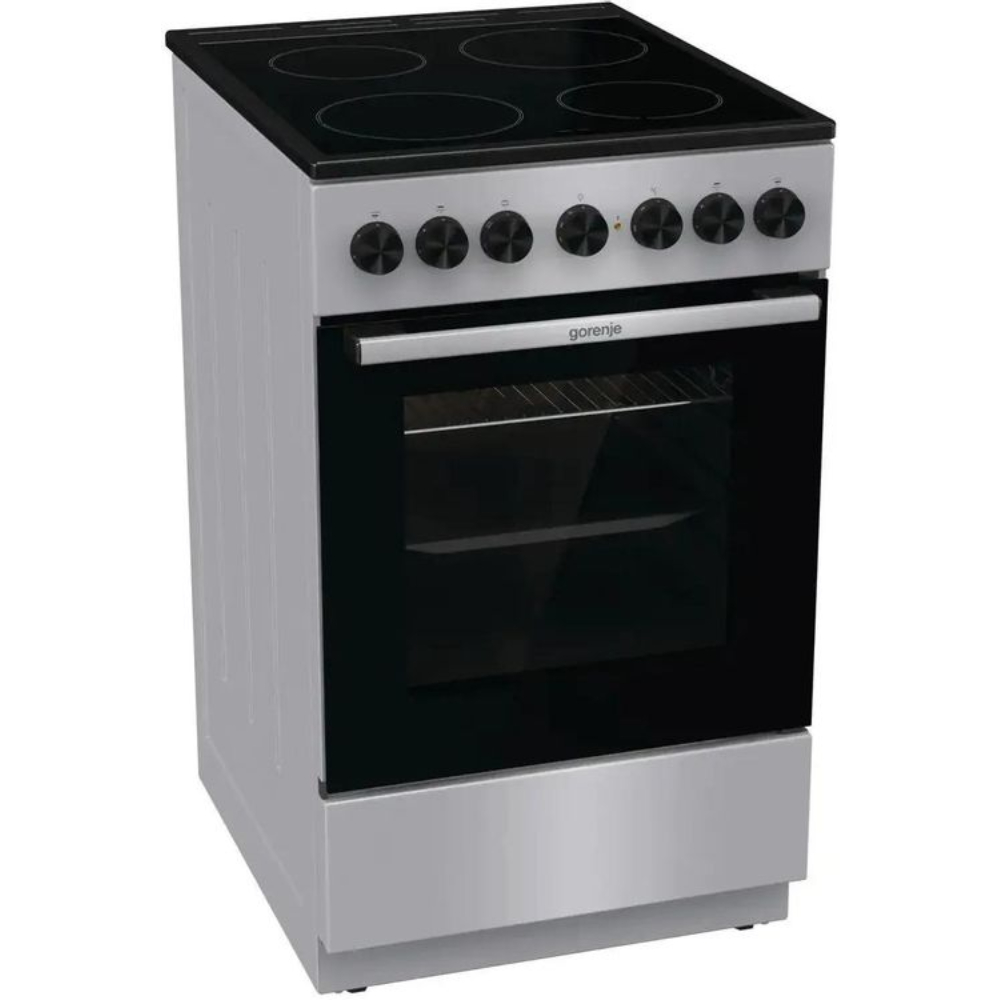Плита электрическая Gorenje GEC5B60SG, серый в TehnoAdept