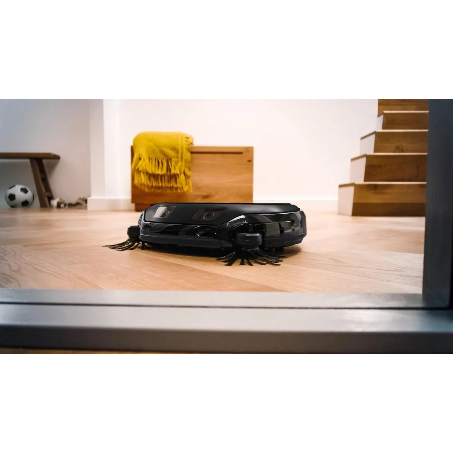 Робот-пылесос Miele Scout RX3 OBSW Obsidian Black, черный обсидиан в TehnoAdept
