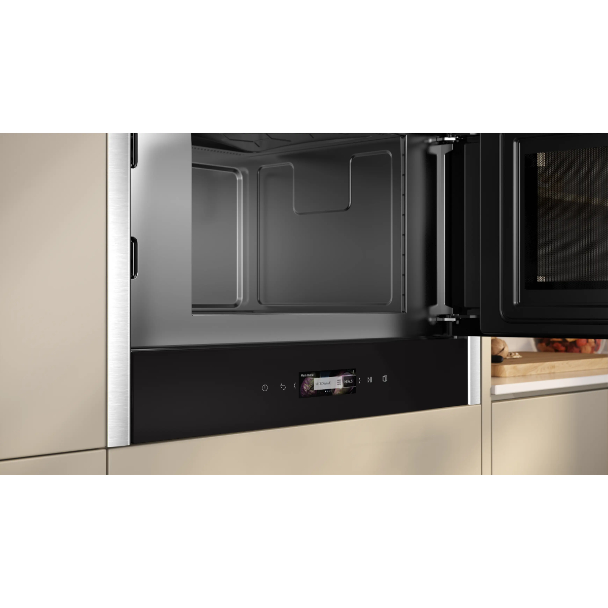 Микроволновая печь встраиваемая Neff NR4WR21N1, черный/нержавеющая сталь в TehnoAdept