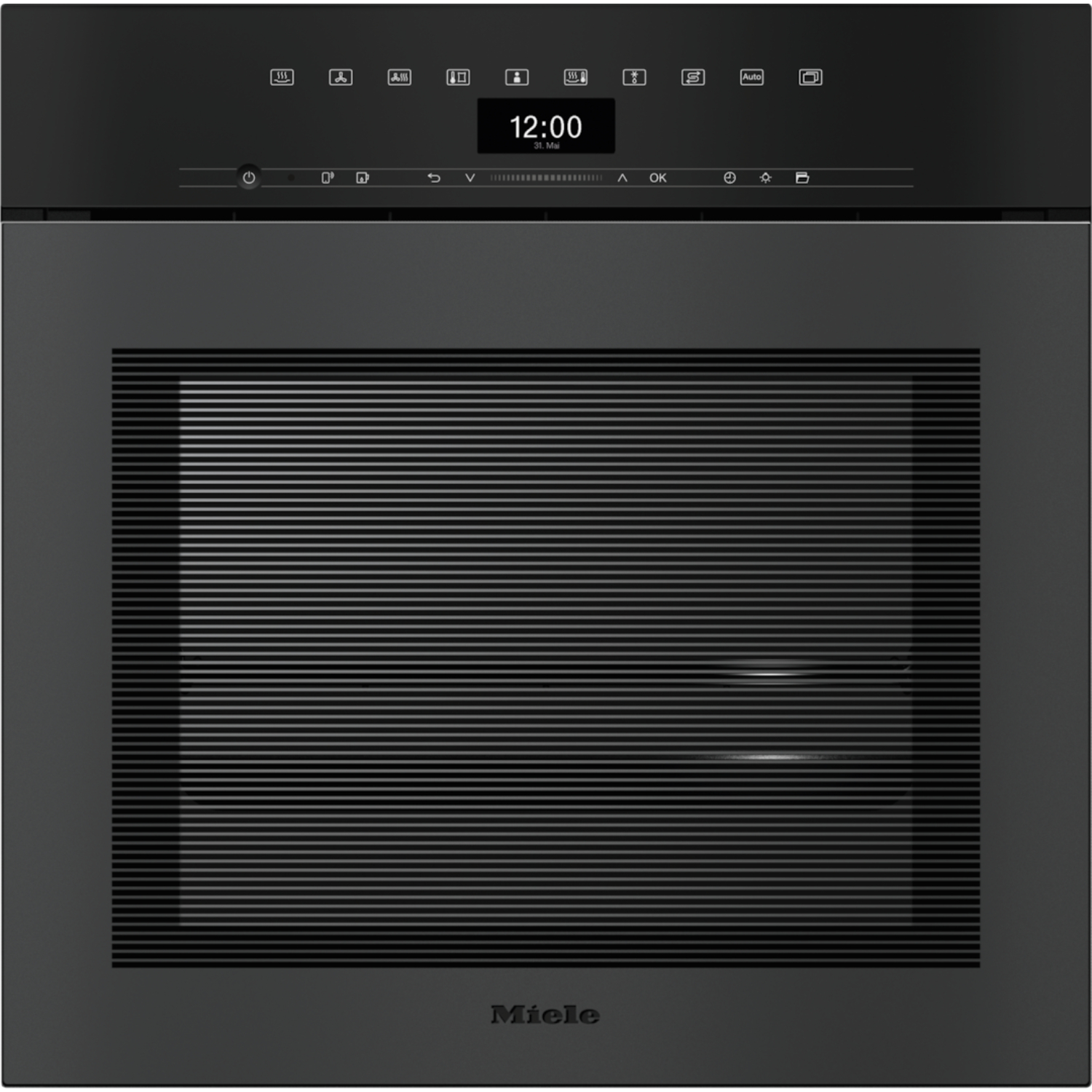 Паровая печь встраиваемая Miele DGC 7460 HCX Pro 125 Gala Ed OBSW/MATT Obsidian Black Matt, черный в TehnoAdept