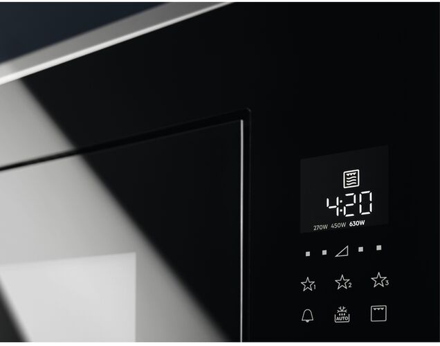 Микроволновая печь встраиваемая Electrolux KMFD264TEX, черный в TehnoAdept
