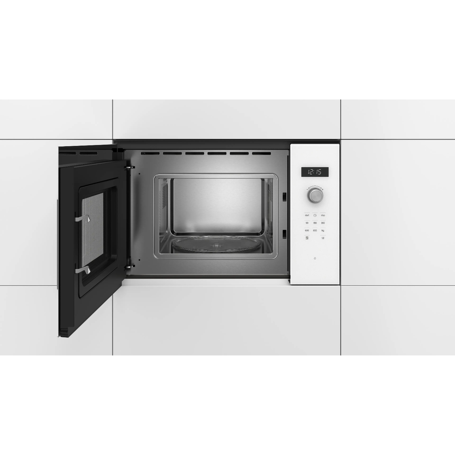 Микроволновая печь встраиваемая Bosch BFL524MW0, белый в TehnoAdept