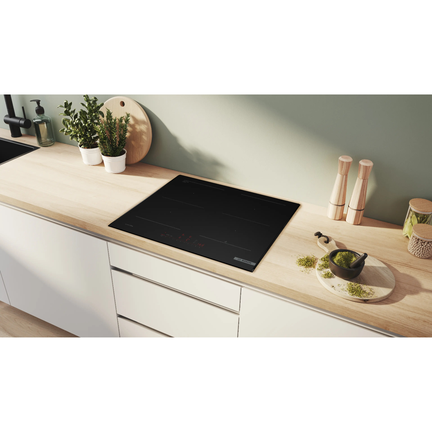 Варочная панель индукционная Bosch PVQ69BHC1E, черный в TehnoAdept