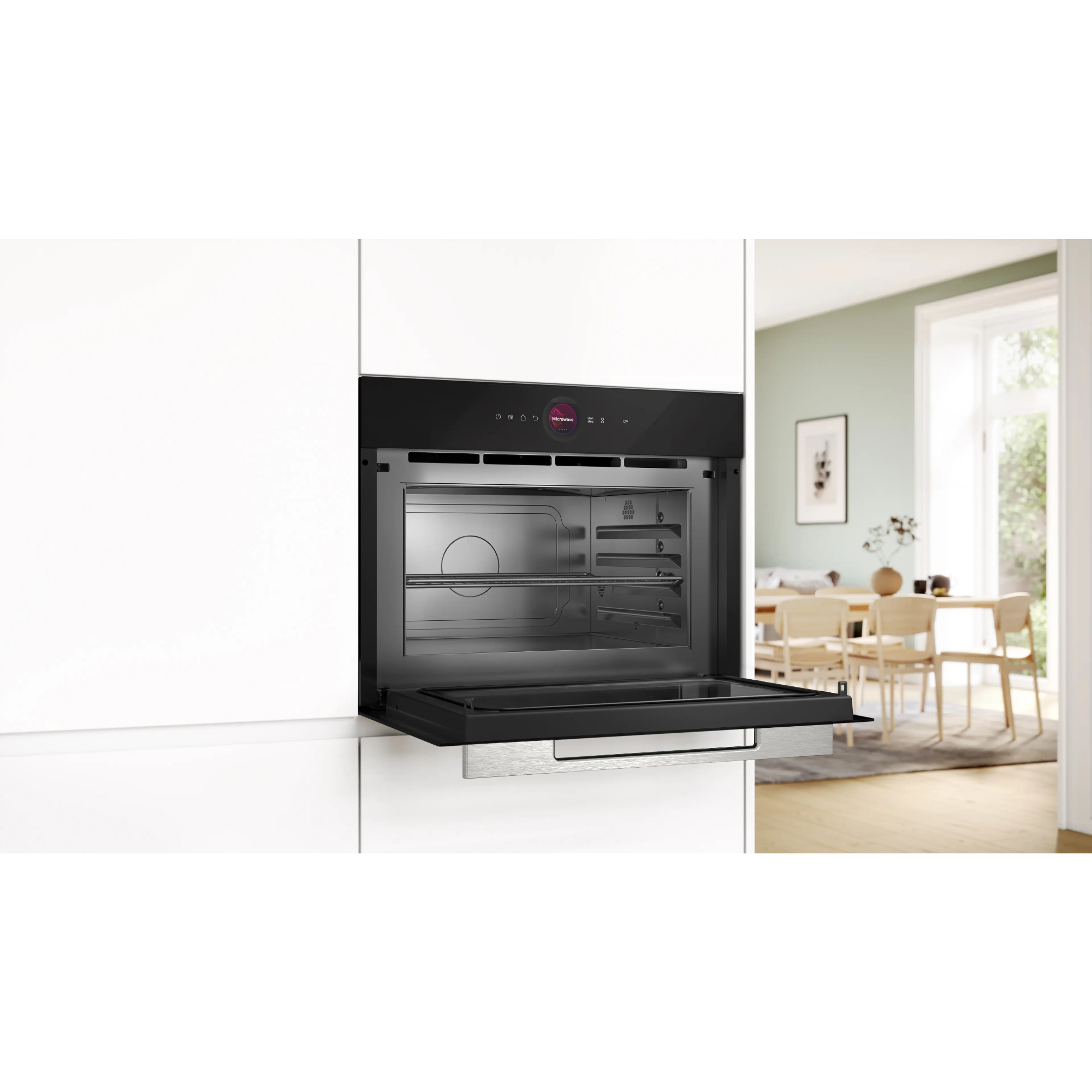 Микроволновая печь встраиваемая Bosch CEG732XB1, черный в TehnoAdept
