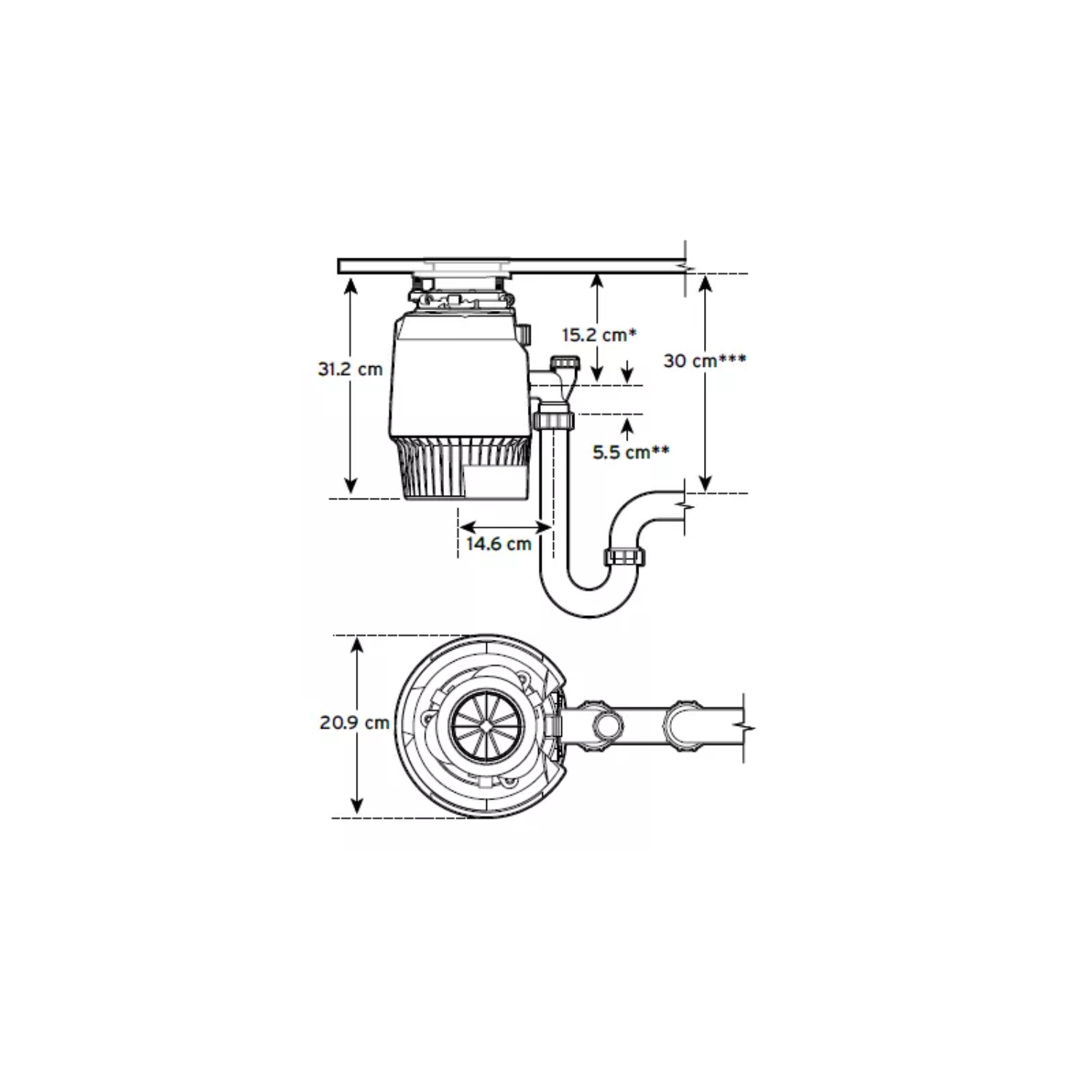 Измельчитель пищевых отходов InSinkErator Evolution Plus 750 SR в TehnoAdept