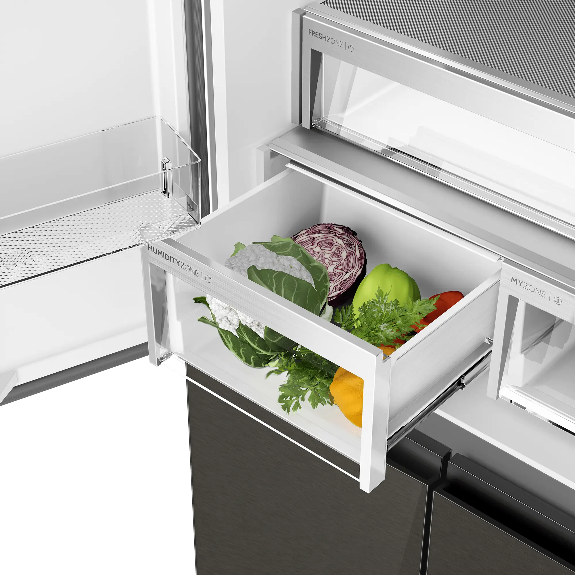 Холодильник Side-by-Side Haier HTF-460DGS6RU1 в TehnoAdept