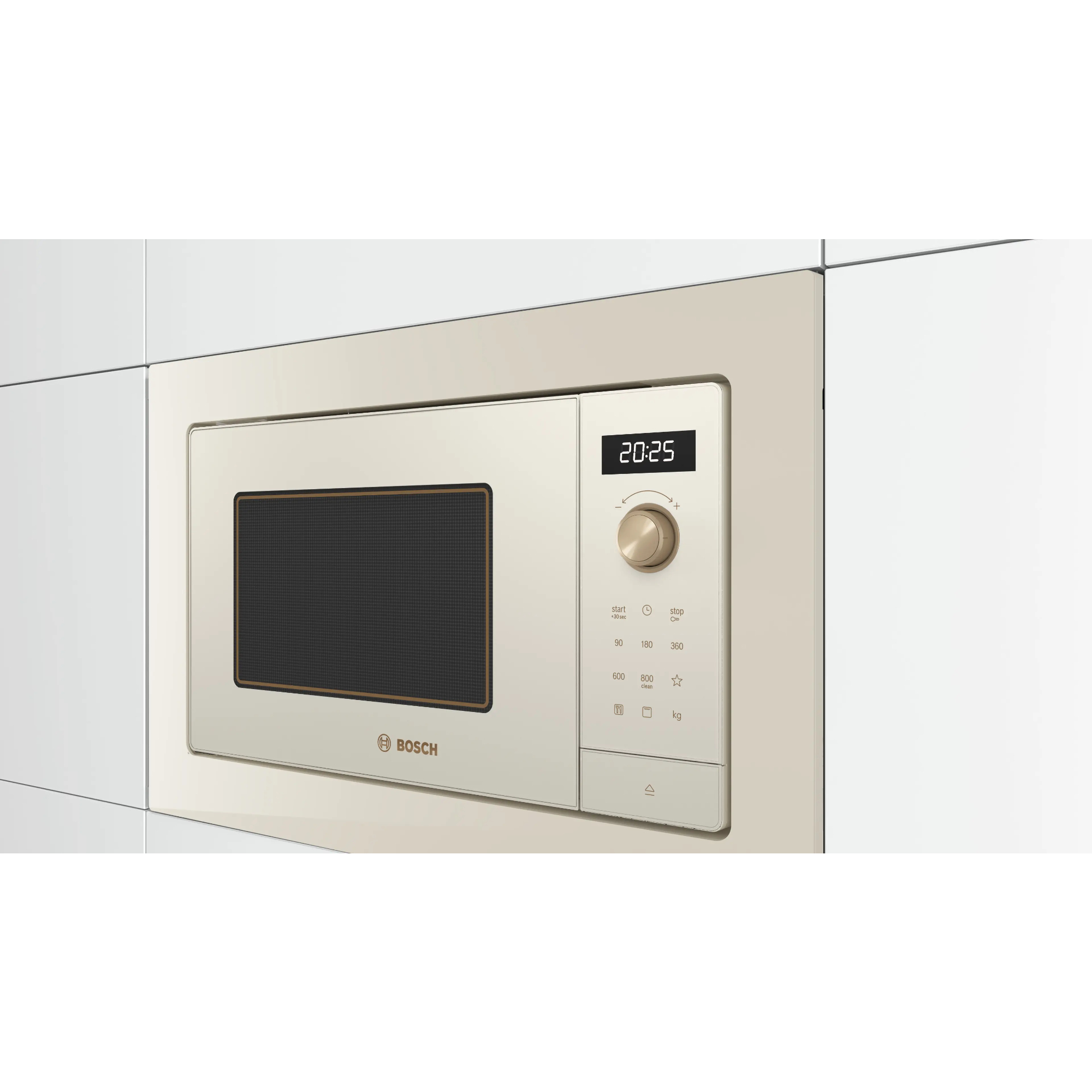 Микроволновая печь встраиваемая Bosch BEL653MP3, жемчужный белый в TehnoAdept