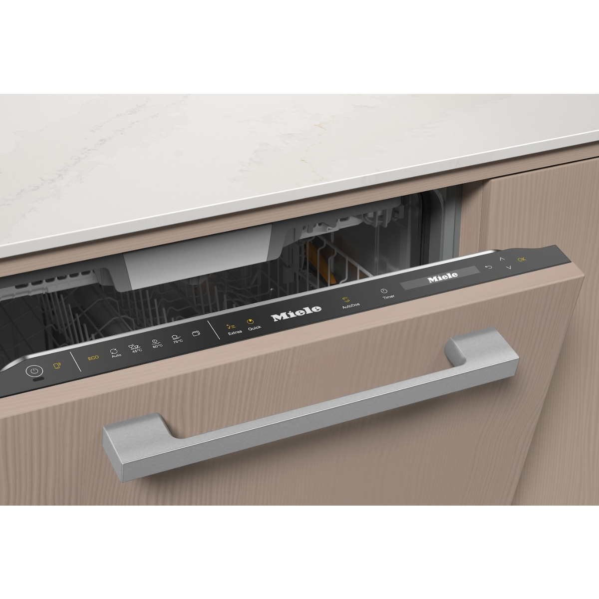Посудомоечная машина встраиваемая Miele G 7658 SCVi XXL AutoDos OBSW Obsidian Black, черный обсидиан в TehnoAdept