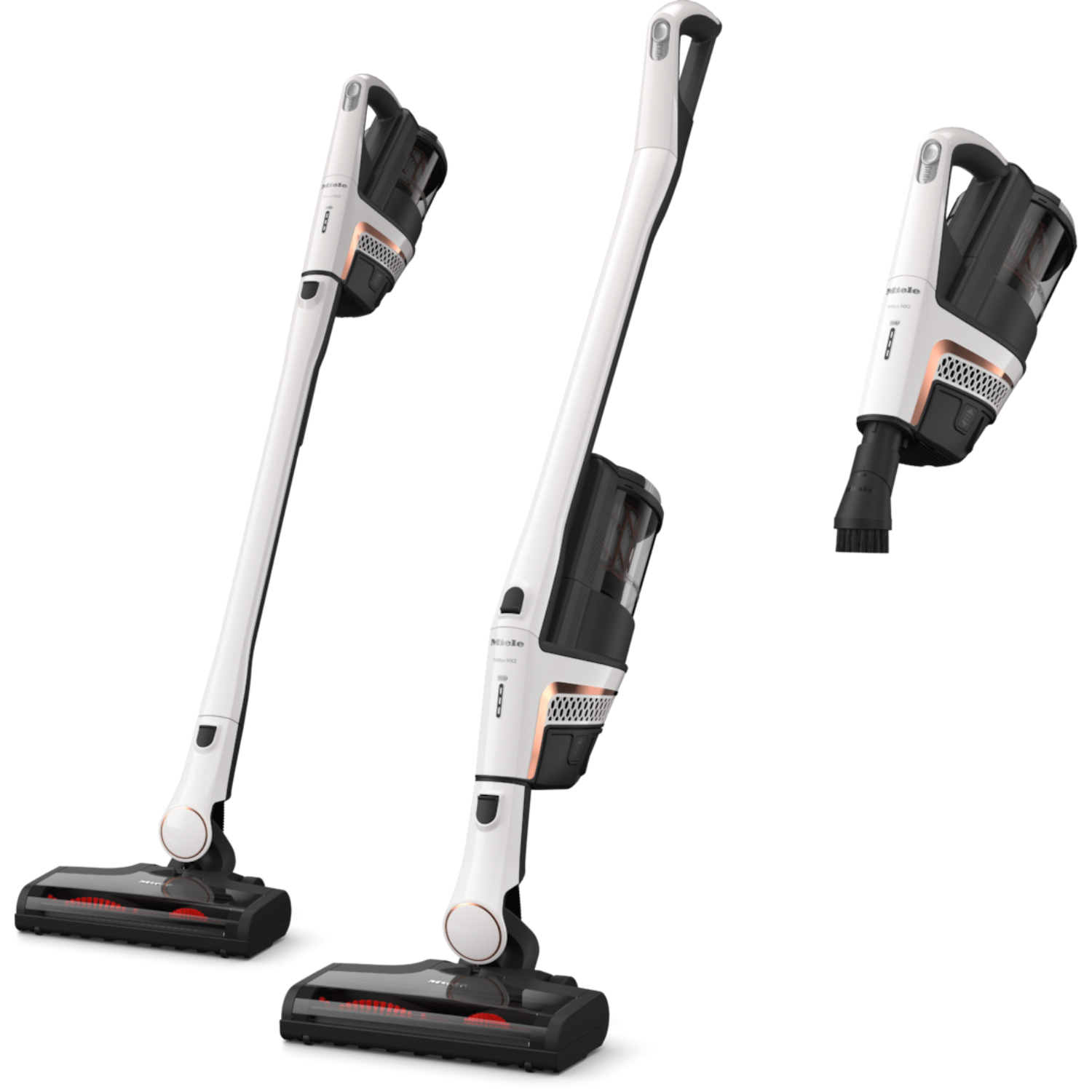Пылесос вертикальный Miele Triflex HX2 LOWE Lotus White, белый лотос в TehnoAdept