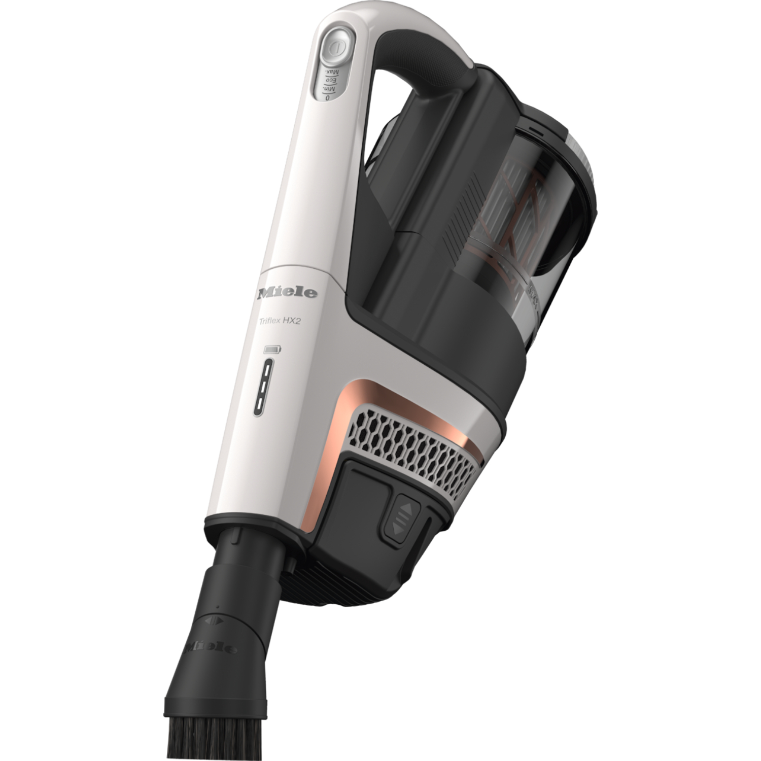 Пылесос вертикальный Miele Triflex HX2 LOWE Lotus White, белый лотос в TehnoAdept