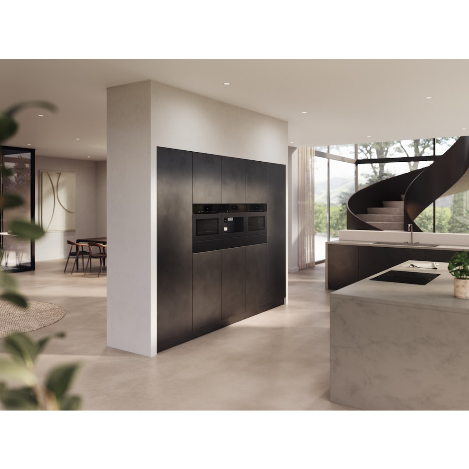 Паровая печь встраиваемая Miele DGC 7845 HCX Pro 125 Gala Ed OBSW/MATT Obsidian Black Matt, черный в TehnoAdept