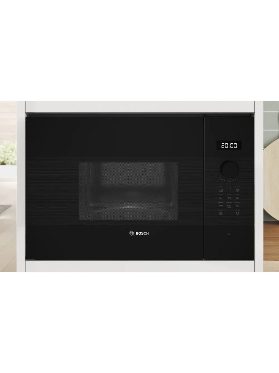 Микроволновая печь встраиваемая Bosch BFL524MB2, черный в TehnoAdept