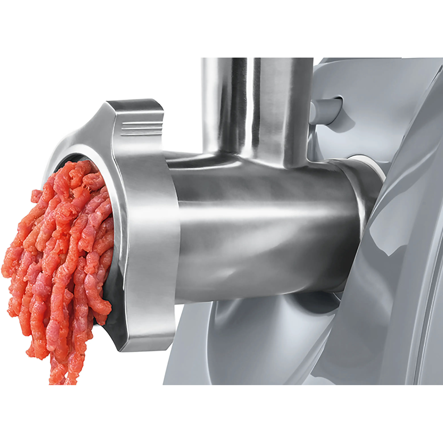 Мясорубка электрическая Bosch MFW45020, белый/серый в TehnoAdept
