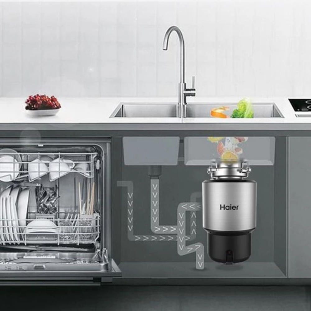 Измельчитель пищевых отходов Haier HDM-1155S в TehnoAdept