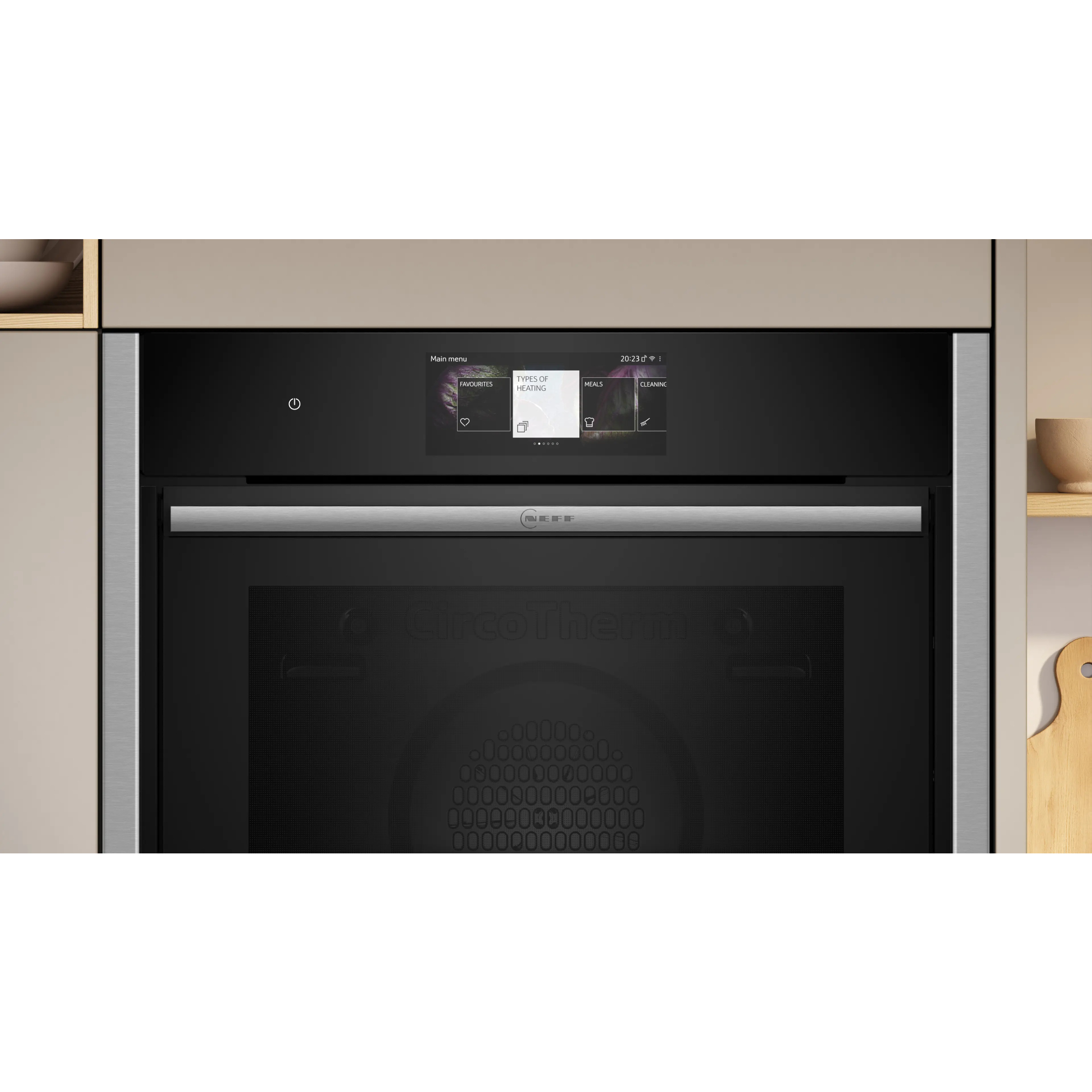 Духовой шкаф электрический Neff B64CT73N0, черный/нержавеющая сталь в TehnoAdept