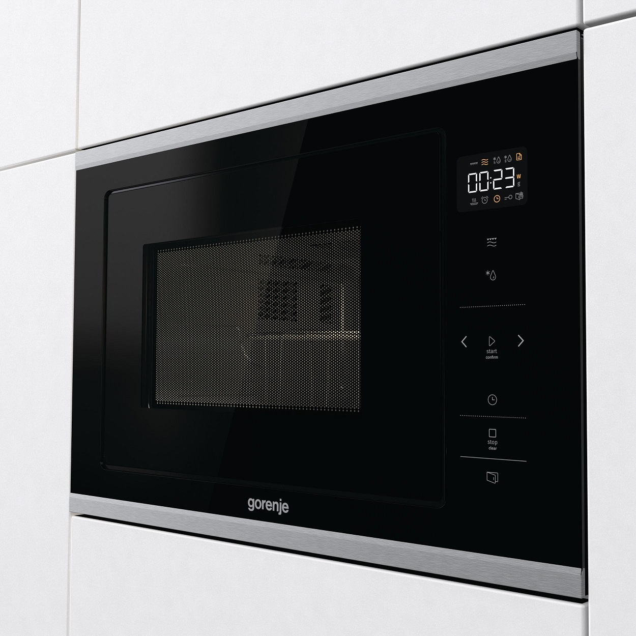 Микроволновая печь встраиваемая Gorenje BMX251SG2BG, черный в TehnoAdept