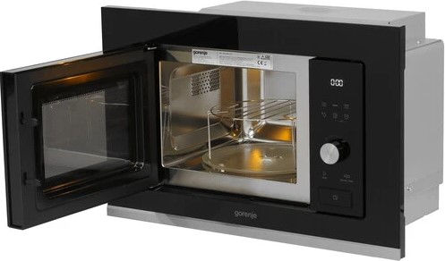 Микроволновая печь встраиваемая Gorenje BMX201AG1BG, черный в TehnoAdept