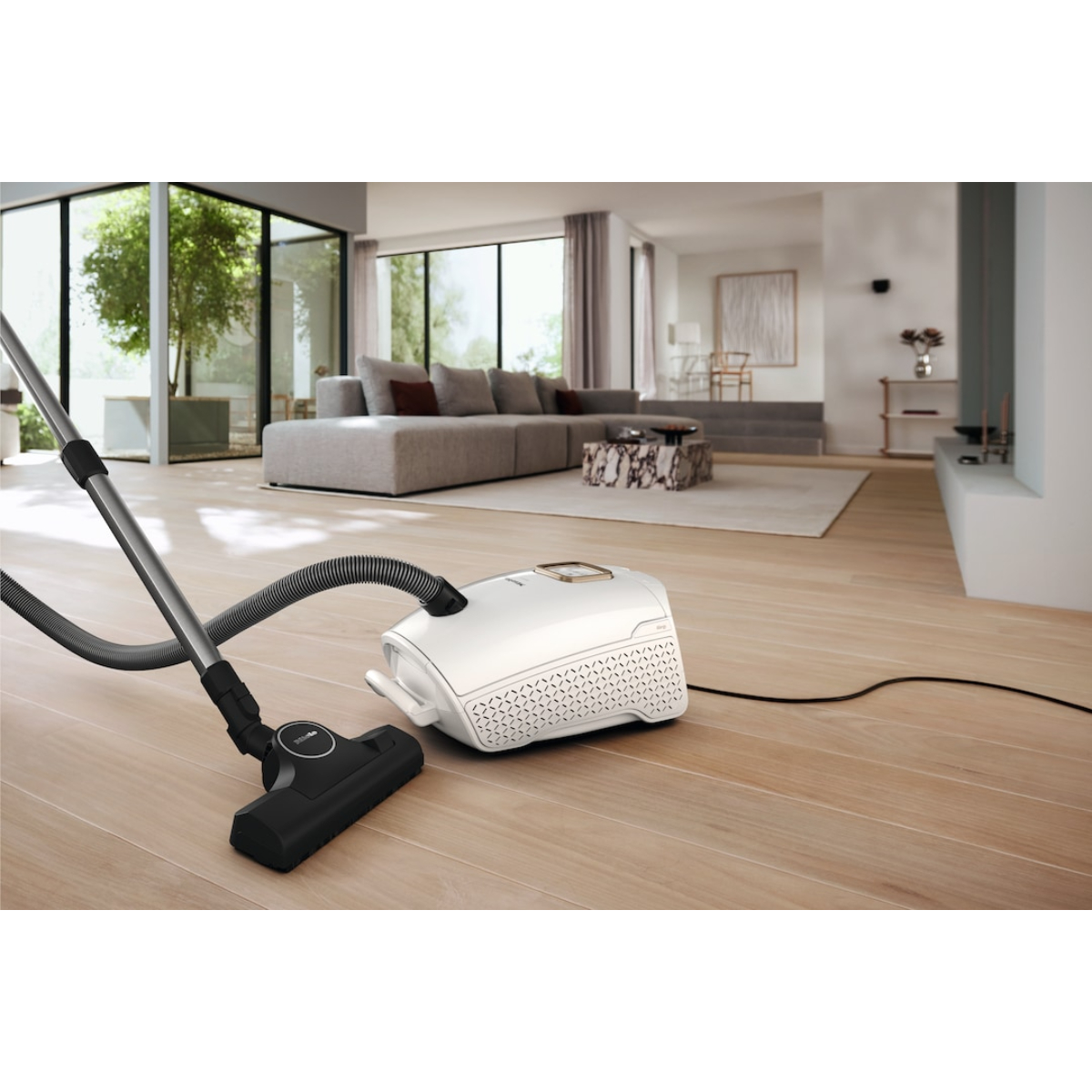 Пылесос Miele Guard L1 Allergy BRWS Brilliant White, бриллиантовый белый в TehnoAdept