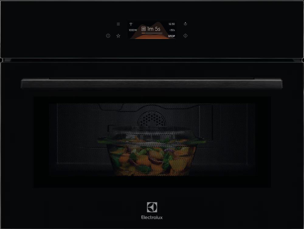 Микроволновая печь встраиваемая Electrolux LVM8E08Z, черный в TehnoAdept
