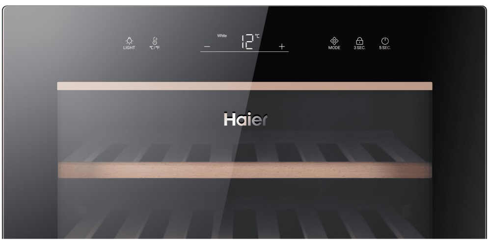 Винный шкаф Haier FWC49GA, черный в TehnoAdept
