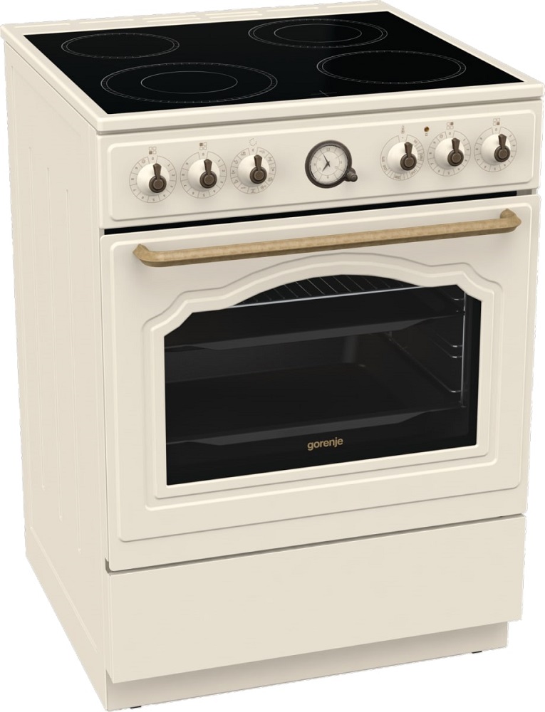 Плита электрическая Gorenje GECS6B70CLI, бежевый в TehnoAdept