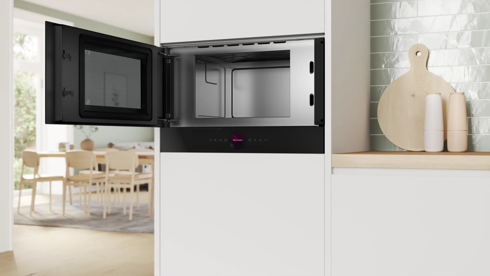 Микроволновая печь встраиваемая Bosch BFL9221B1, черный в TehnoAdept