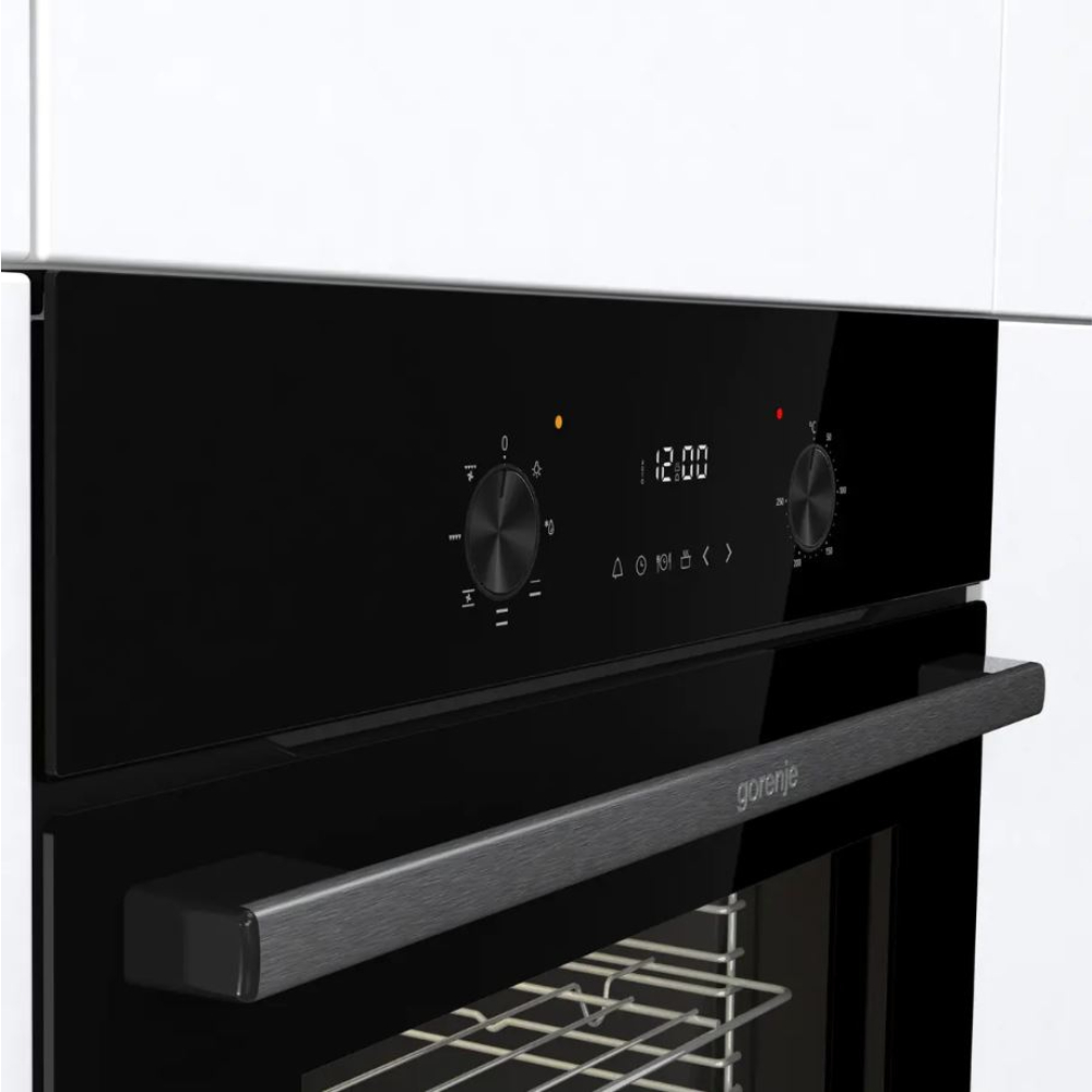 Духовой шкаф электрический Gorenje BO6635E01BG, черный в TehnoAdept